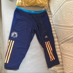 Adidas supernova cropped tights - Boston marathon